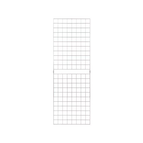 2'x6' Chrome Portable Grid Panel, Pack Of 3, Econoco, Mfr#: C2X6